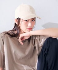 KS7AG01029 a.v.v(アー・ヴェ・ヴェ) コーデュロイロゴキャップ アイボリー