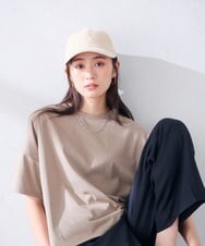 KS7AG01029 a.v.v(アー・ヴェ・ヴェ) コーデュロイロゴキャップ アイボリー