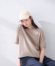 KS7AG01029 a.v.v(アー・ヴェ・ヴェ) コーデュロイロゴキャップ アイボリー