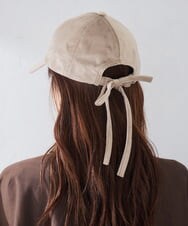 KS7AG02029 a.v.v(アー・ヴェ・ヴェ) 2WAY バックリボンキャップ ネイビー
