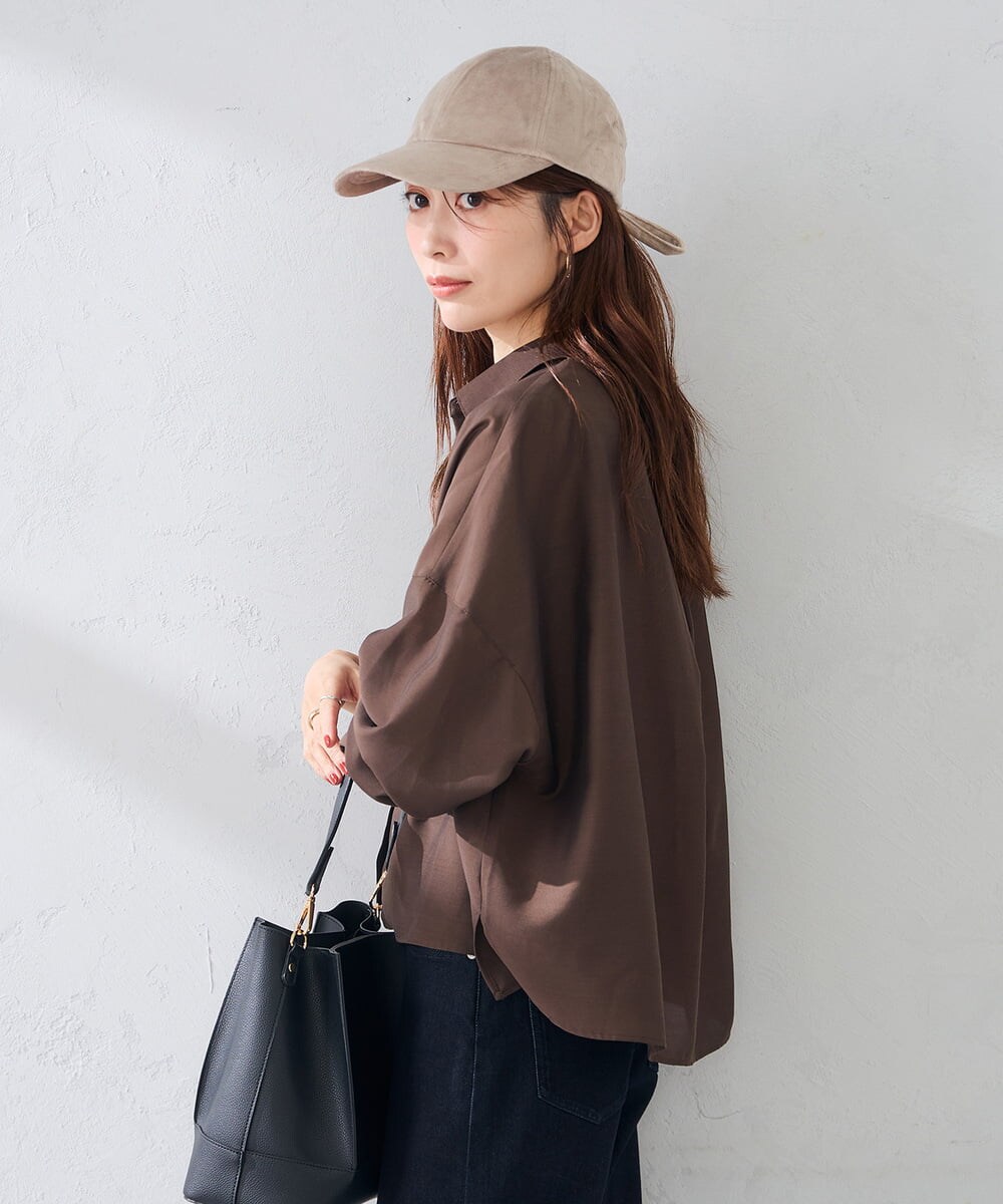 KS7AG02029 a.v.v(アー・ヴェ・ヴェ) 2WAY バックリボンキャップ ネイビー