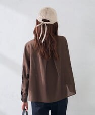 KS7AG02029 a.v.v(アー・ヴェ・ヴェ) 2WAY バックリボンキャップ ネイビー