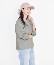 KS7GA01029 a.v.v(アー・ヴェ・ヴェ) 麻リボンキャップ ピンク