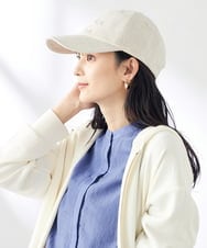 KS7GA01029 a.v.v(アー・ヴェ・ヴェ) 麻リボンキャップ ピンク