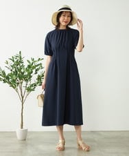 KS7GA30029 a.v.v(アー・ヴェ・ヴェ) 【洗える】リボンブレードハット ベージュ