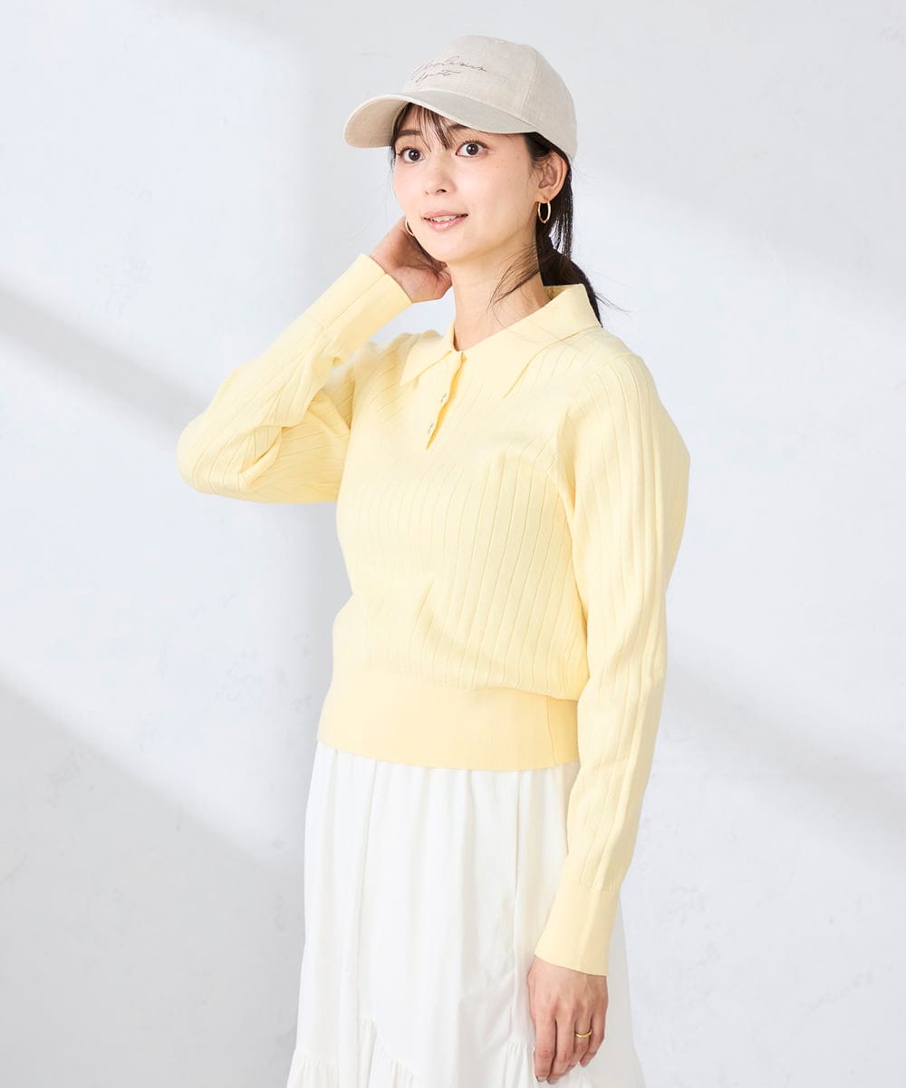 KS7GD02029 a.v.v(アー・ヴェ・ヴェ) リネンキャップ アイボリー