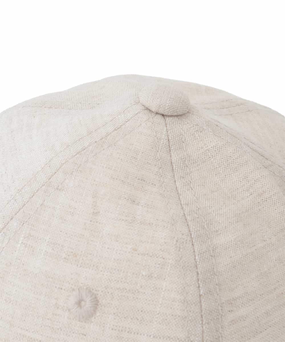 KS7GD02029 a.v.v(アー・ヴェ・ヴェ) リネンキャップ アイボリー