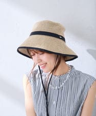 KS7GD03029 a.v.v(アー・ヴェ・ヴェ) 折り畳みブレードハット ベージュ
