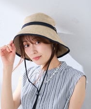 KS7GD03029 a.v.v(アー・ヴェ・ヴェ) 折り畳みブレードハット ベージュ