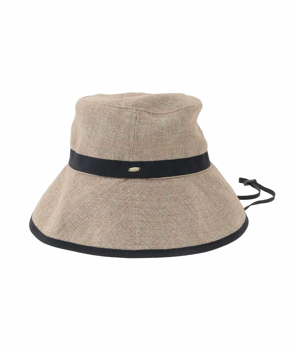 KS7GD03029 a.v.v(アー・ヴェ・ヴェ) 折り畳みブレードハット ベージュ
