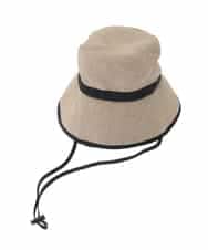 KS7GD03029 a.v.v(アー・ヴェ・ヴェ) 折り畳みブレードハット ベージュ