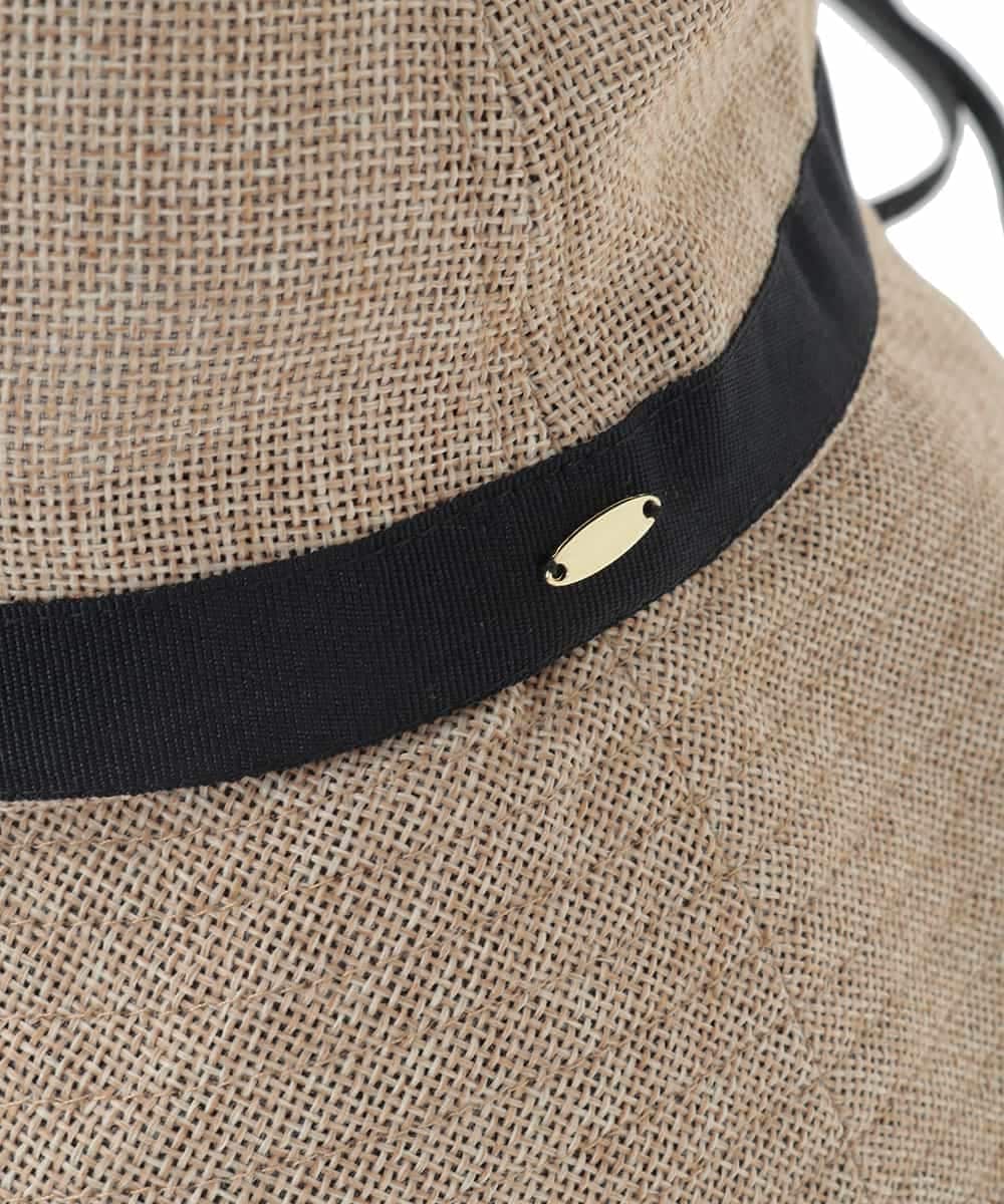 KS7GD03029 a.v.v(アー・ヴェ・ヴェ) 折り畳みブレードハット ベージュ