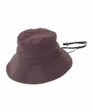 KS7GD04029 a.v.v(アー・ヴェ・ヴェ) 日よけ付きUVハット ブラウン