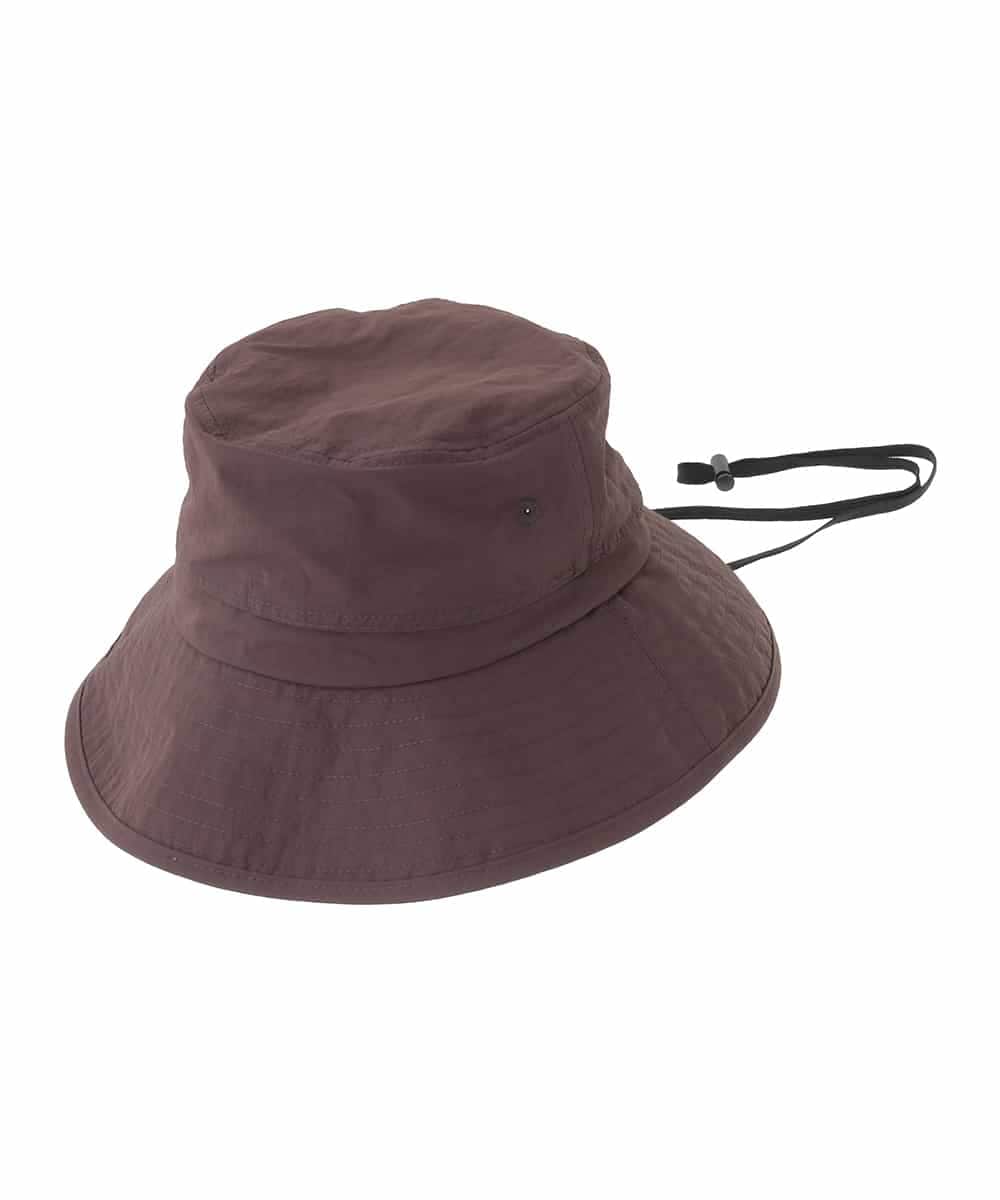KS7GD04029 a.v.v(アー・ヴェ・ヴェ) 日よけ付きUVハット ブラウン