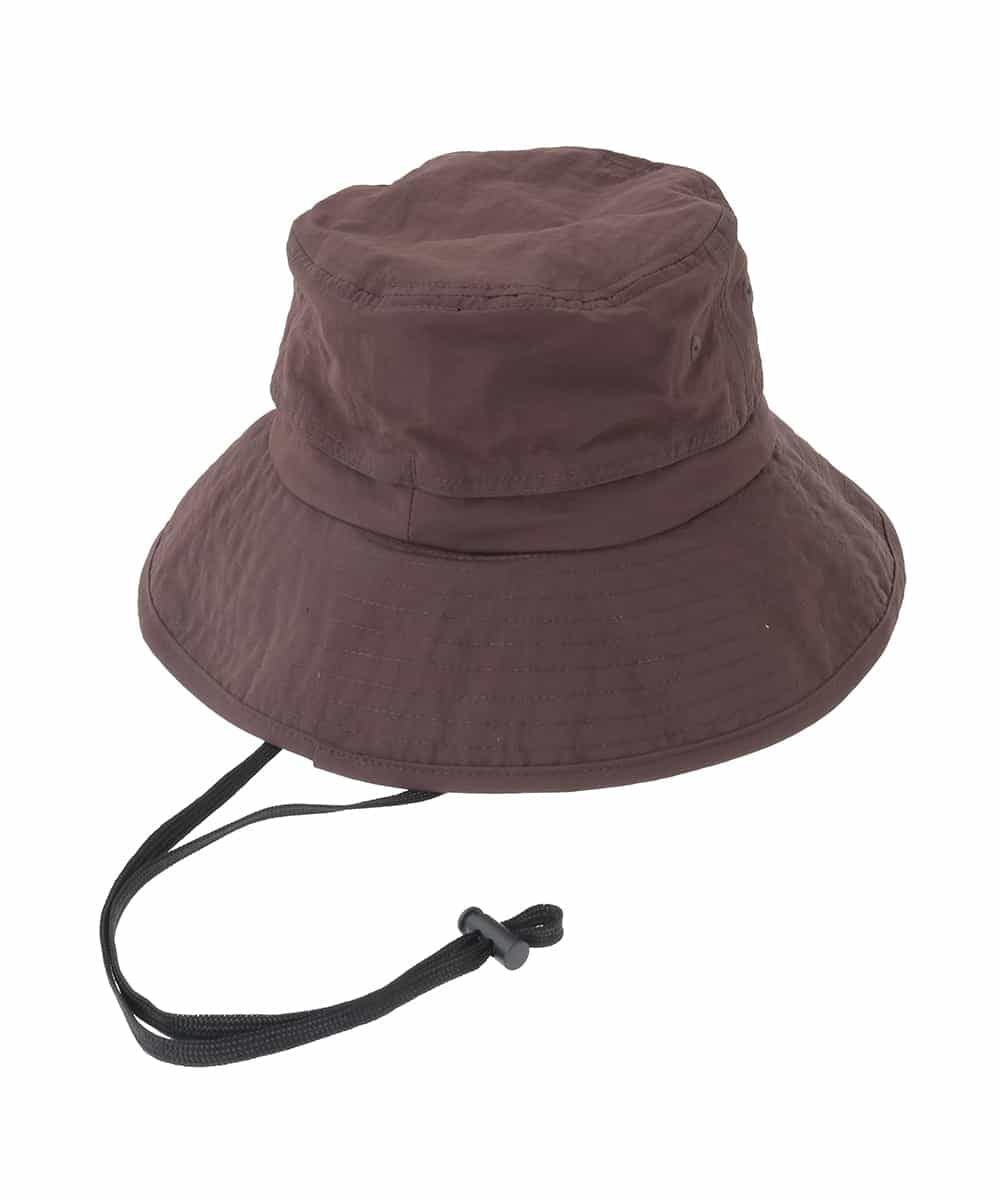 KS7GD04029 a.v.v(アー・ヴェ・ヴェ) 日よけ付きUVハット ブラウン