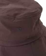 KS7GD04029 a.v.v(アー・ヴェ・ヴェ) 日よけ付きUVハット ブラウン