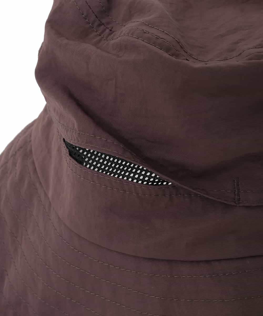 KS7GD04029 a.v.v(アー・ヴェ・ヴェ) 日よけ付きUVハット ブラウン