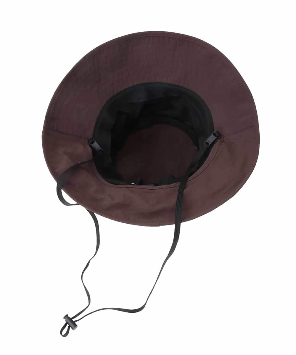 KS7GD04029 a.v.v(アー・ヴェ・ヴェ) 日よけ付きUVハット ブラウン