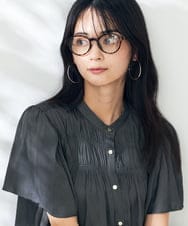 KSEHA04034 a.v.v(アー・ヴェ・ヴェ) クリアレンズサングラス ベージュ