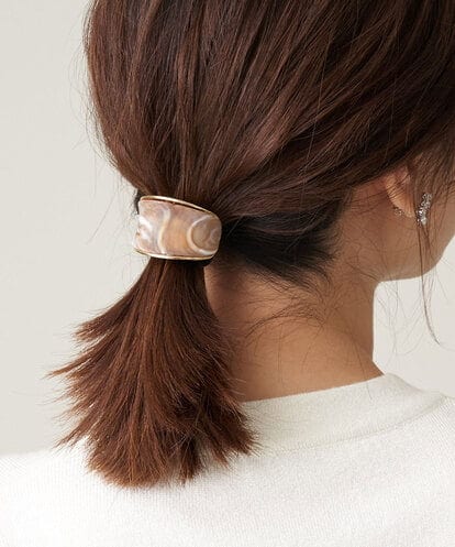 KSHAV20014 a.v.v メタル×マーブルヘアカフ