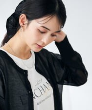 KSHGA01016 a.v.v(アー・ヴェ・ヴェ) シフォンシュシュ ブラック