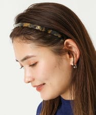 KSHKP13014 a.v.v(アー・ヴェ・ヴェ) べっ甲風カチューシャ ベージュ