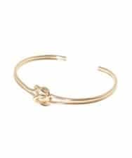 KSOGG04016 a.v.v(アー・ヴェ・ヴェ) ノットバングル ゴールド