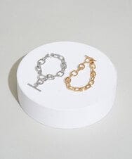 KSOGS21019 a.v.v(アー・ヴェ・ヴェ) チェーンマンテルブレスレット ゴールド