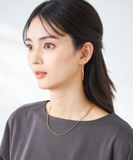 KSPGA01029 a.v.v(アー・ヴェ・ヴェ) ステンレスドロップピアス ゴールド