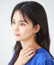 KSPGA01029 a.v.v(アー・ヴェ・ヴェ) ステンレスドロップピアス ゴールド