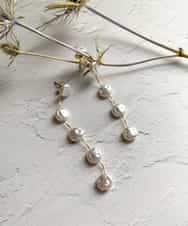 KSPJM03019 a.v.v(アー・ヴェ・ヴェ) パール調コインピアス ゴールド