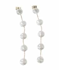 KSPJM03019 a.v.v(アー・ヴェ・ヴェ) パール調コインピアス ゴールド