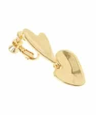 KSPJQ13016 a.v.v(アー・ヴェ・ヴェ) 【EC販売不可】変形ハートイヤリング ゴールド