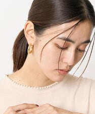KSPJV14019 a.v.v(アー・ヴェ・ヴェ) シンプルリングピアス シルバー