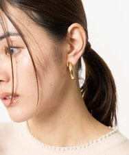 KSPJV14019 a.v.v(アー・ヴェ・ヴェ) シンプルリングピアス シルバー