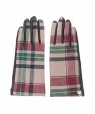 KSTAD03029 a.v.v(アー・ヴェ・ヴェ) 【スマホ対応】アソート柄手袋 レッド