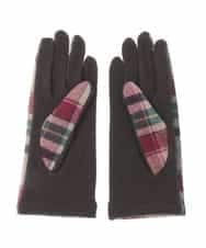 KSTAD03029 a.v.v(アー・ヴェ・ヴェ) 【スマホ対応】アソート柄手袋 レッド