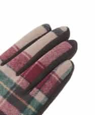 KSTAD03029 a.v.v(アー・ヴェ・ヴェ) 【スマホ対応】アソート柄手袋 レッド