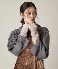 KSTAV21024 a.v.v(アー・ヴェ・ヴェ) シャギーアームカバー ベージュ