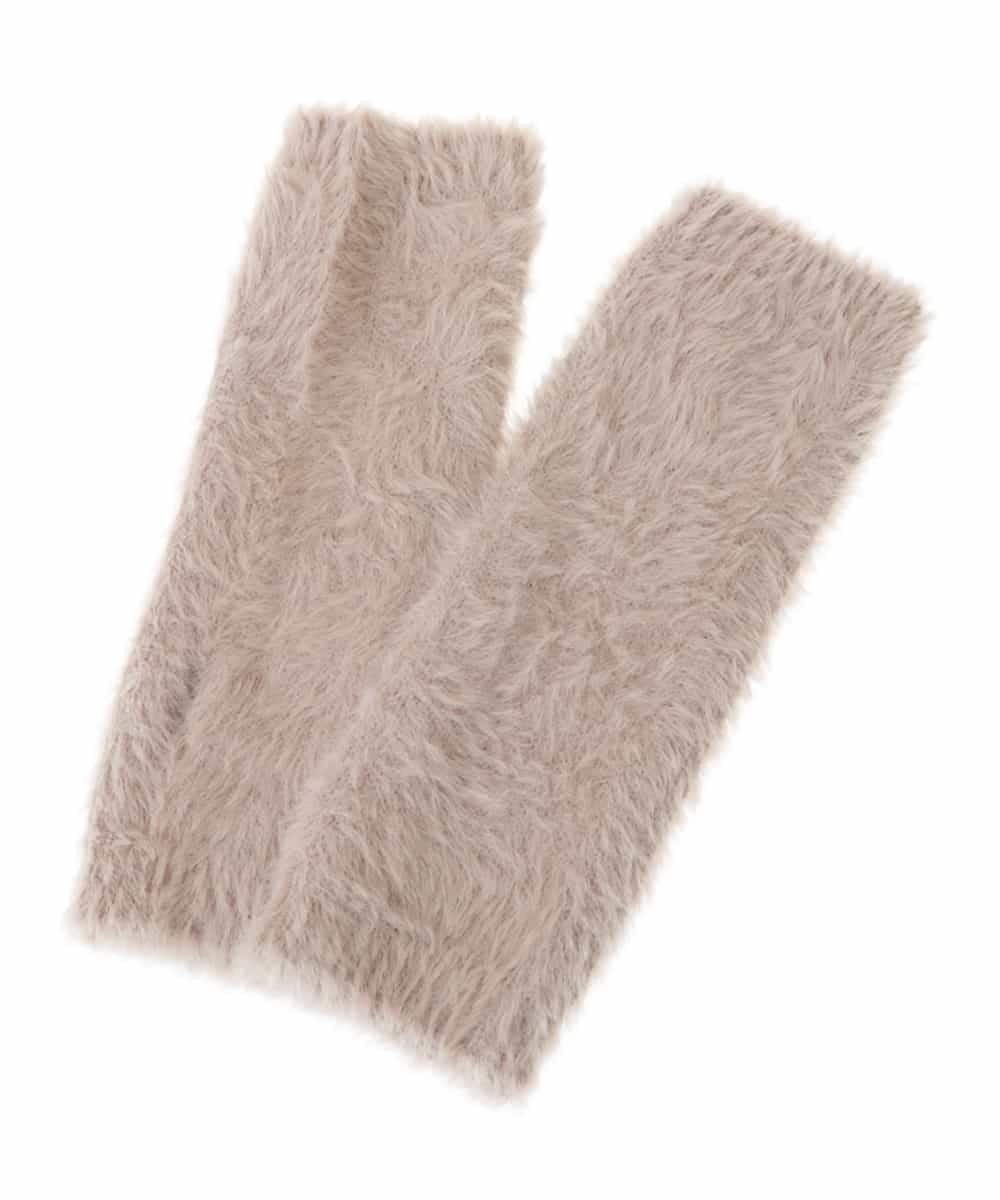 KSTAV21024 a.v.v(アー・ヴェ・ヴェ) シャギーアームカバー ベージュ