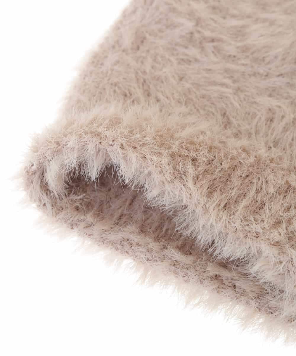 KSTAV21024 a.v.v(アー・ヴェ・ヴェ) シャギーアームカバー ベージュ