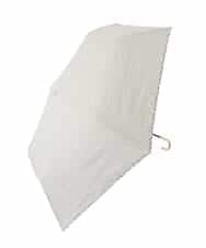 KSYGA04031 a.v.v(アー・ヴェ・ヴェ) 【遮光/晴雨兼用】折りたたみ日傘　アニマルパイピング ベージュ