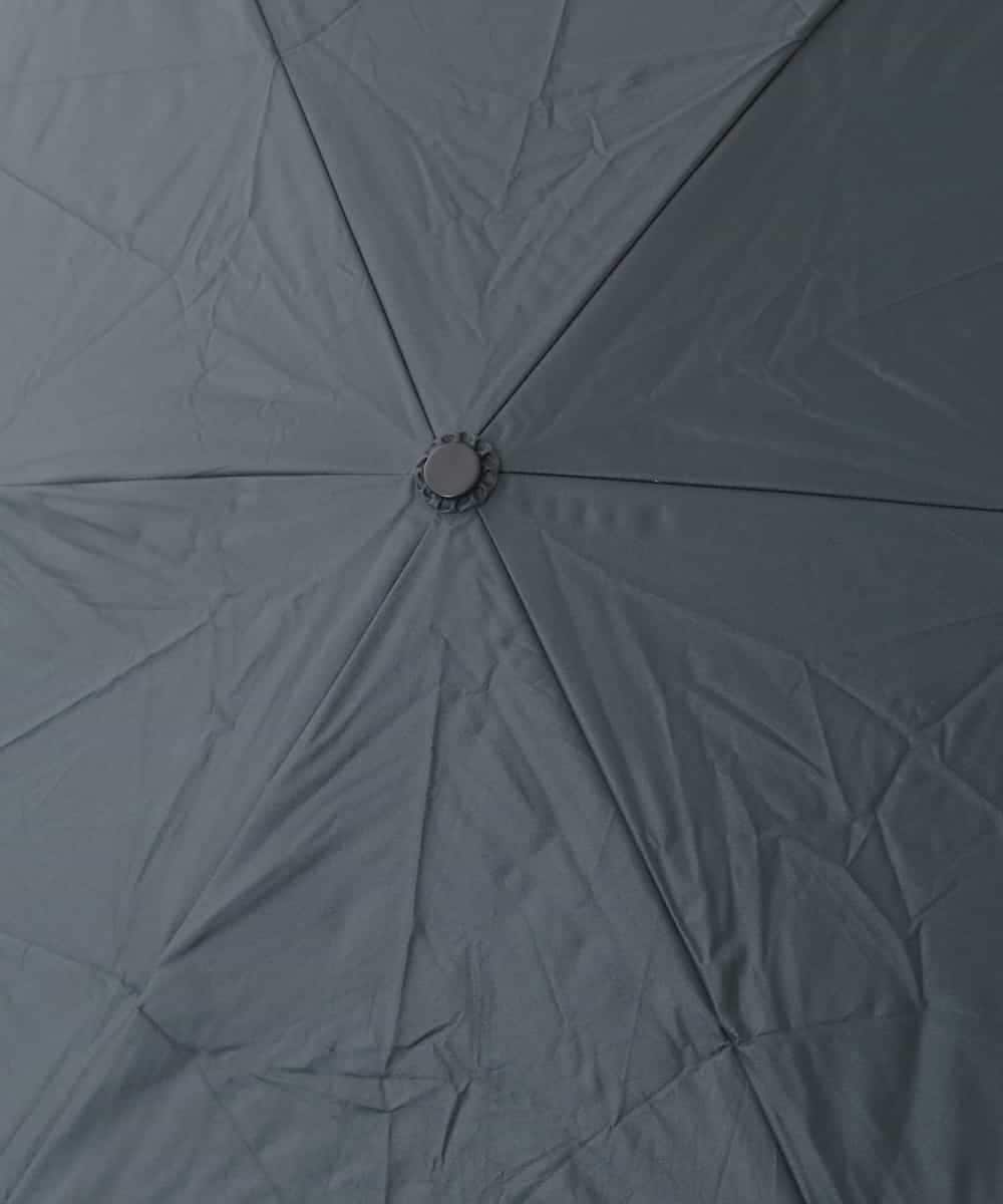 KSYGA04031 a.v.v(アー・ヴェ・ヴェ) 【遮光/晴雨兼用】折りたたみ日傘　アニマルパイピング ブラック