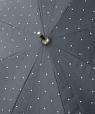KSYGD01032 a.v.v(アー・ヴェ・ヴェ) 【遮光/晴雨兼用】日傘　ドットフラワーポイント ブラック