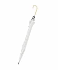 KSYGD01032 a.v.v(アー・ヴェ・ヴェ) 【遮光/晴雨兼用】日傘　ドットフラワーポイント ブラック