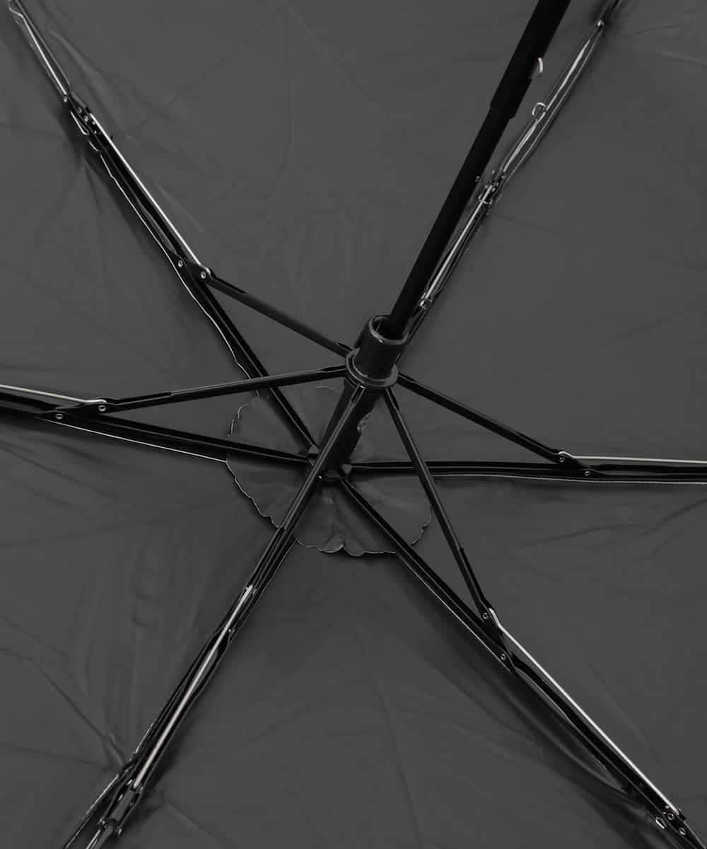 KSYGD02033 a.v.v(アー・ヴェ・ヴェ) 【遮光/晴雨兼用】折りたたみ日傘　ドットフラワーポイントミニ ホワイト