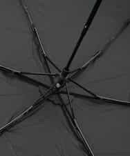 KSYGD03032 a.v.v(アー・ヴェ・ヴェ) 【遮光/晴雨兼用】折りたたみ日傘　ゴールドラインマーガレット ブラック