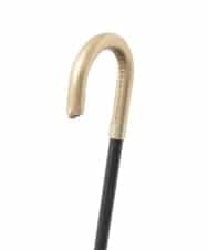 KSYGD03032 a.v.v(アー・ヴェ・ヴェ) 【遮光/晴雨兼用】折りたたみ日傘　ゴールドラインマーガレット ブラック