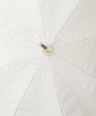 KSYGD05028 a.v.v(アー・ヴェ・ヴェ) 【遮光/晴雨兼用】日傘　長傘　アニマルパイピング ベージュ