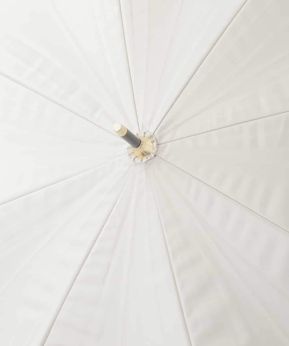 KSYGD05028 a.v.v(アー・ヴェ・ヴェ) 【遮光/晴雨兼用】日傘　長傘　アニマルパイピング ベージュ